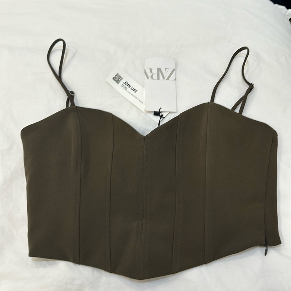 Brand new Zara corset top!